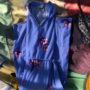 Vintage periwinkle dress